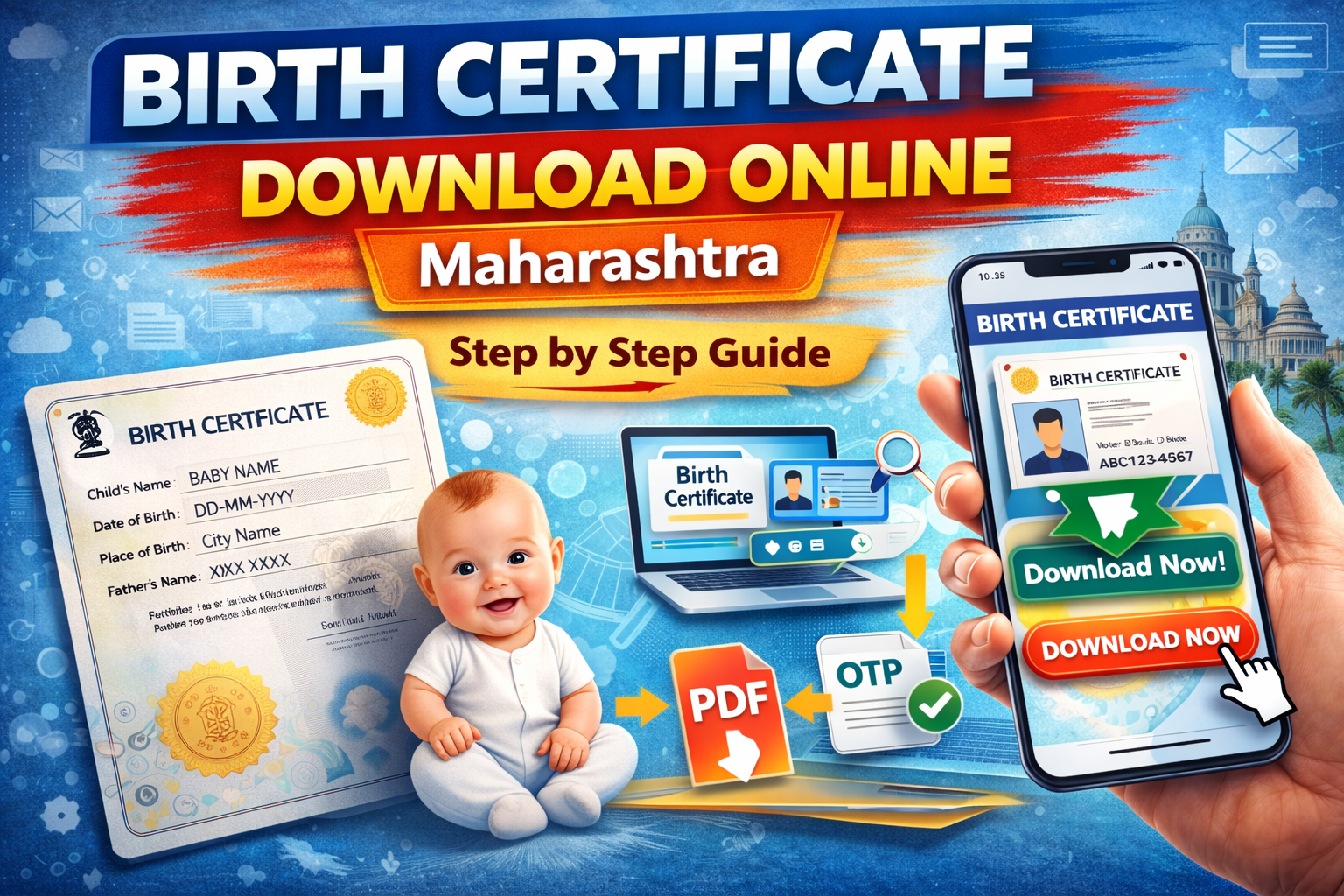 Birth Certificate Download Maharashtra